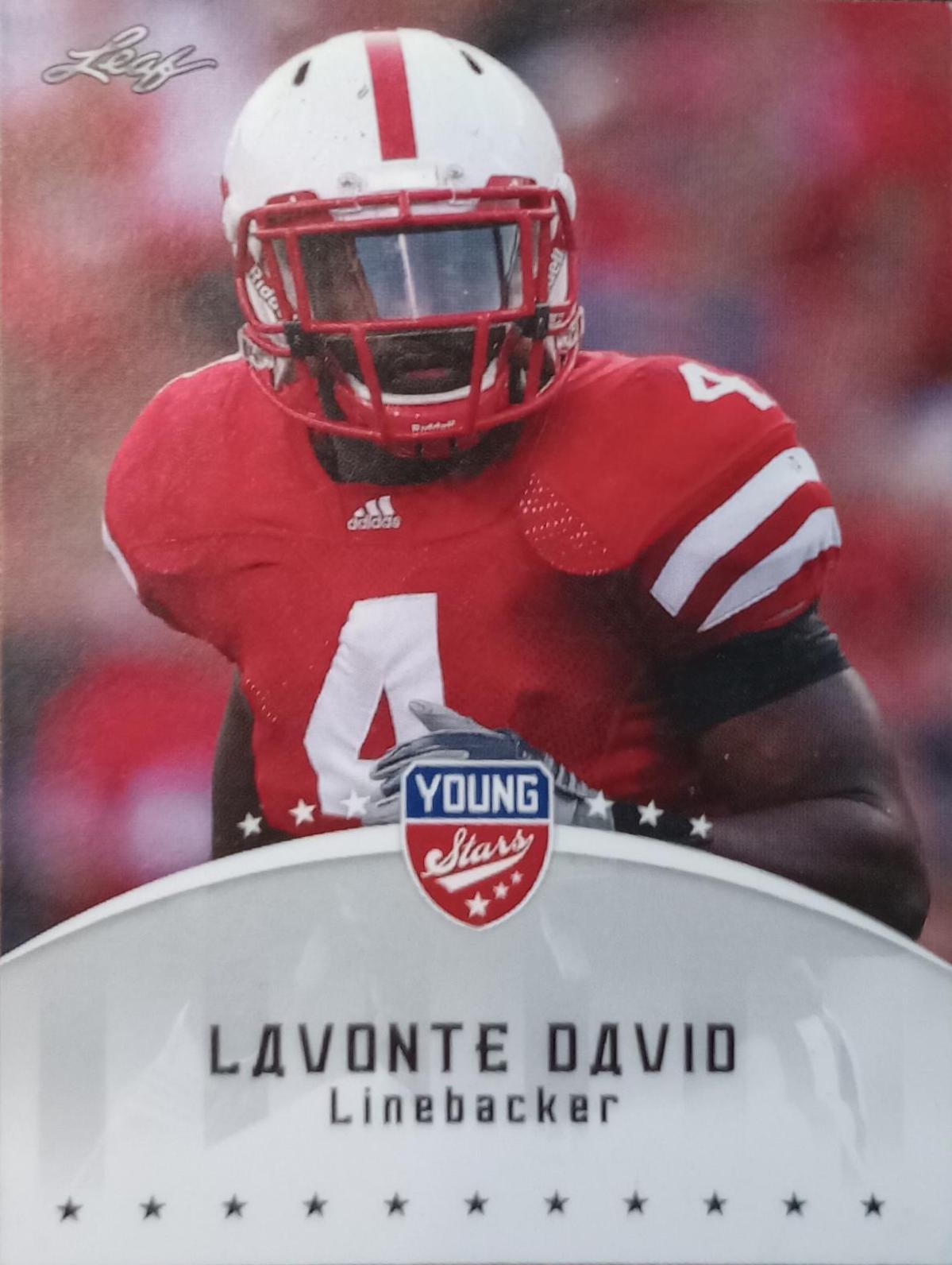 Lavonte David #54 Football Cards 2012 Leaf Young Stars