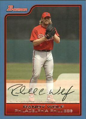 Randy Wolf #29 Baseball Cards 2006 Bowman