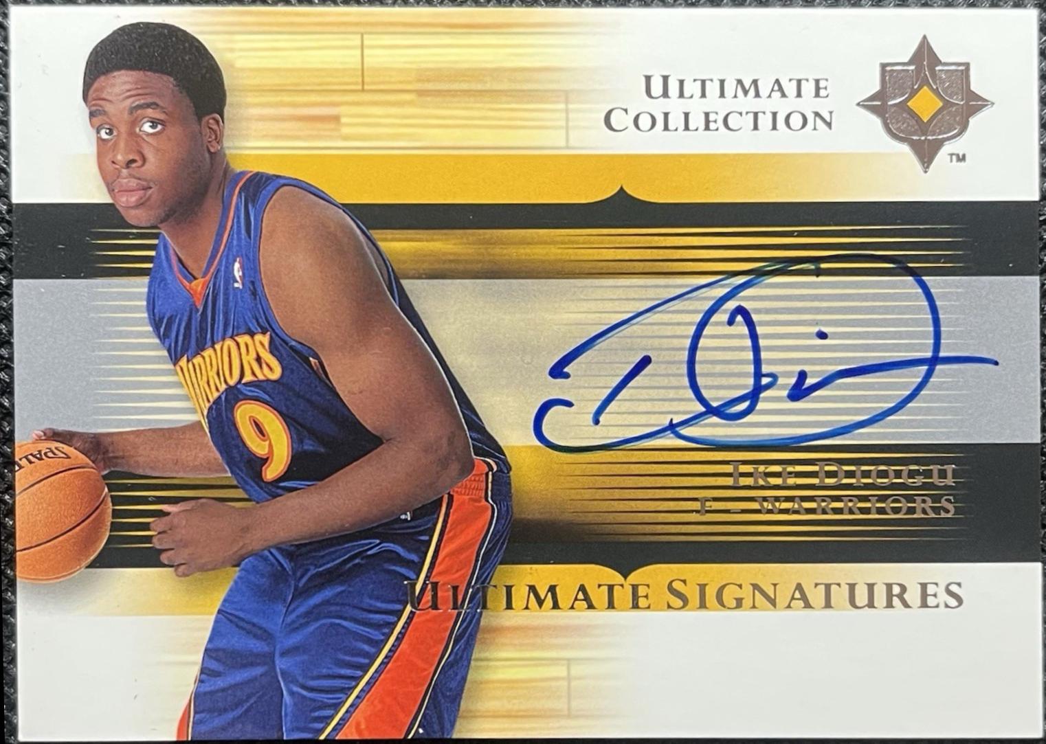 Ike Diogu #US-ID 2005 Ultimate Collection Signature Basketball