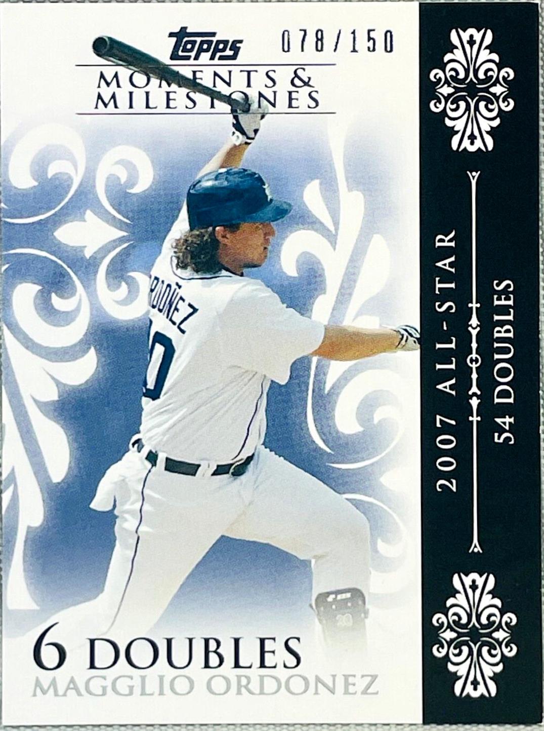 Magglio Ordonez #27 2008 Topps Moments & Milestones Baseball