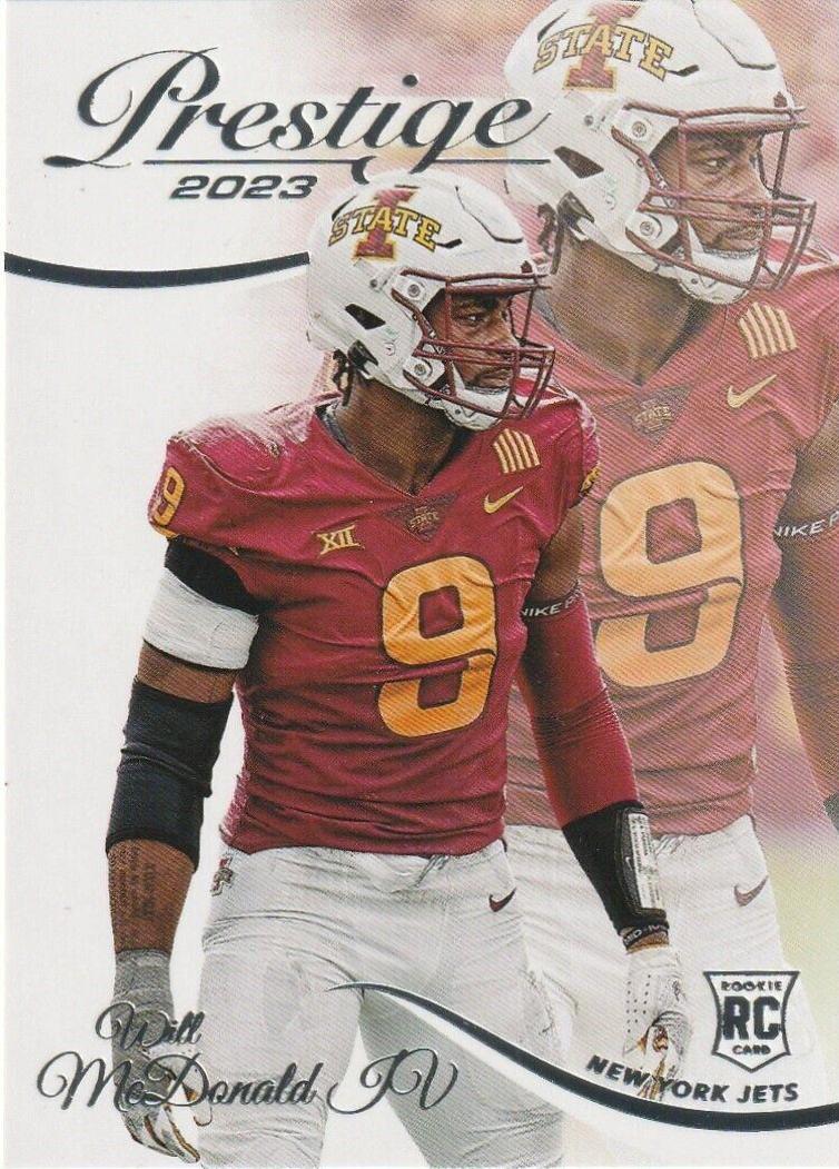 Will McDonald IV #388 Football Cards 2023 Panini Prestige