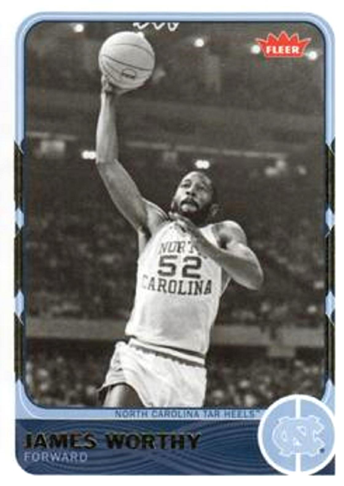James Worthy #18 2011 Fleer Retro Basketball