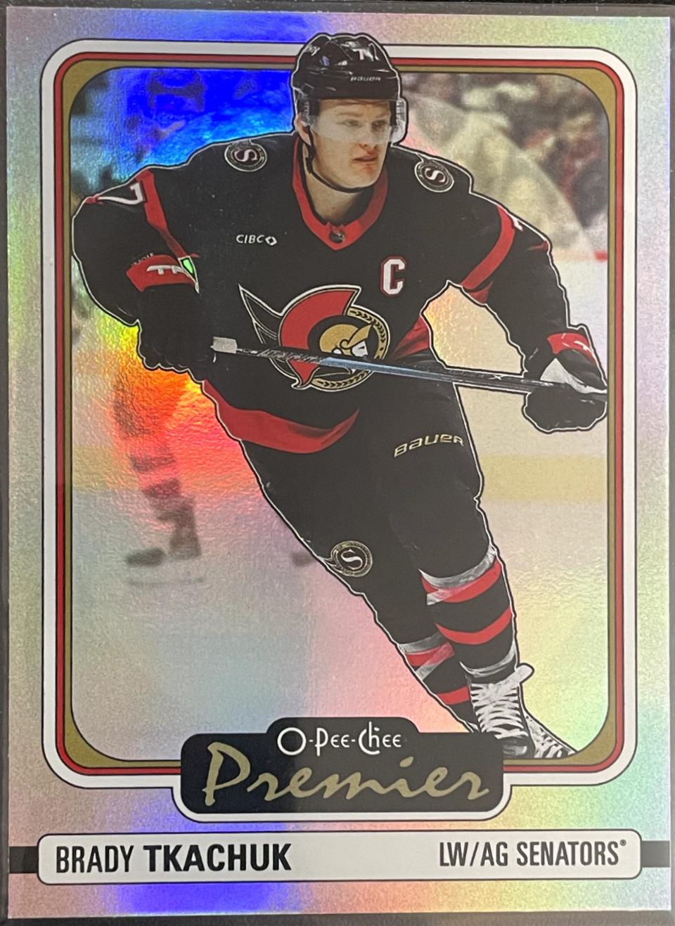 Brady Tkachuk #P-51 Hockey Cards 2024 O-Pee-Chee Premier