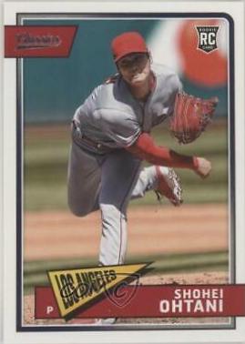 Shohei Ohtani #7 Baseball Cards 2018 Panini Chronicles Classics
