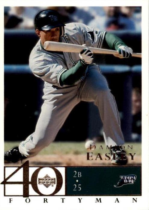 Damion Easley #80 Baseball Cards 2003 Upper Deck 40 Man