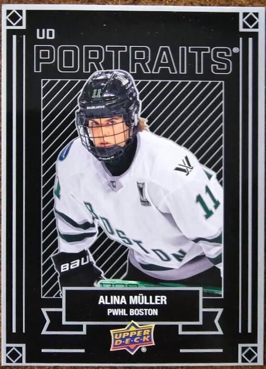Alina Muller #UDP-9 Hockey Cards 2024 Upper Deck PWHL UD Portraits