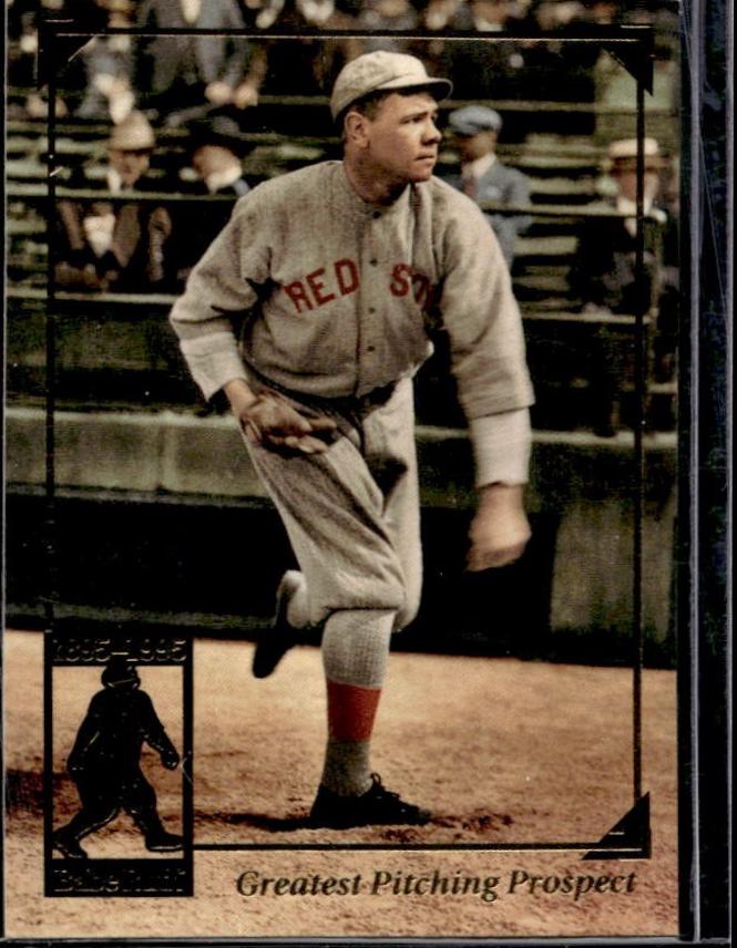 Greatest Pitching Prospect #11 Baseball Cards 1995 Megacards Babe Ruth