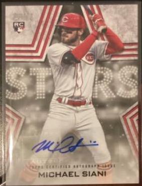 Michael Siani #BSA-MSI Baseball Cards 2023 Topps Series 2 Stars Autographs