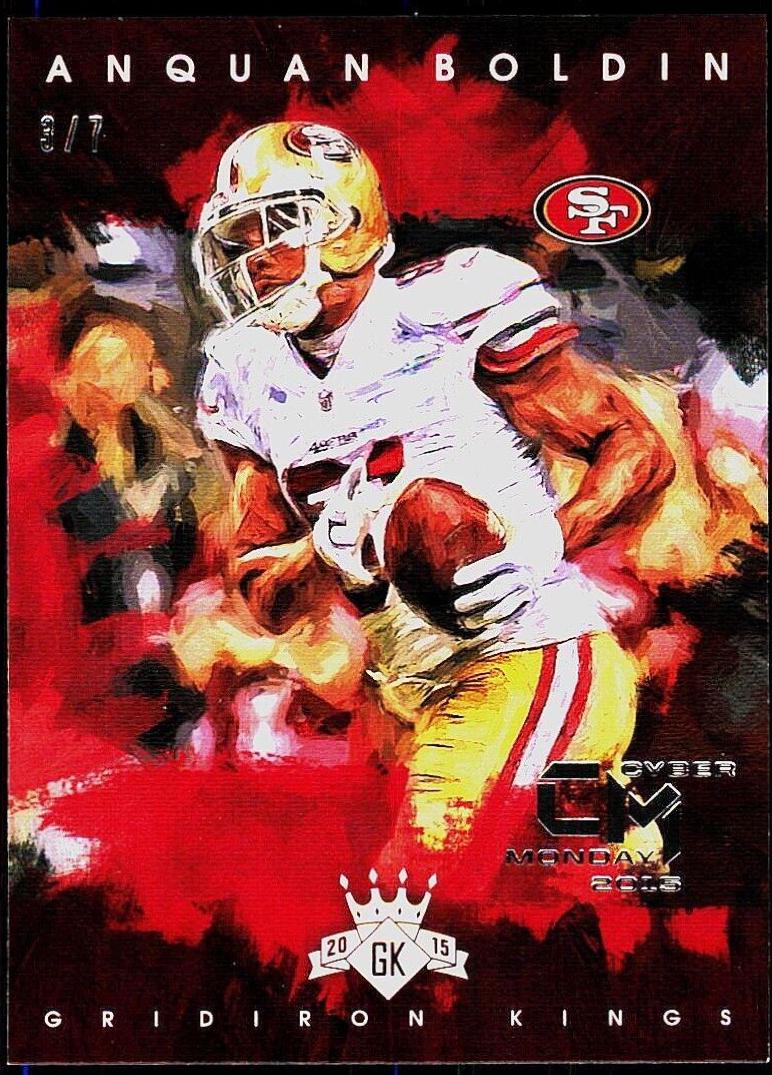 Anquan Boldin #7 Football Cards 2015 Panini Gridiron Kings