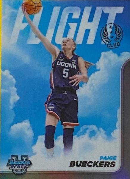Paige Bueckers #FC-20 Basketball Cards 2023 Bowman Best University Flight Club