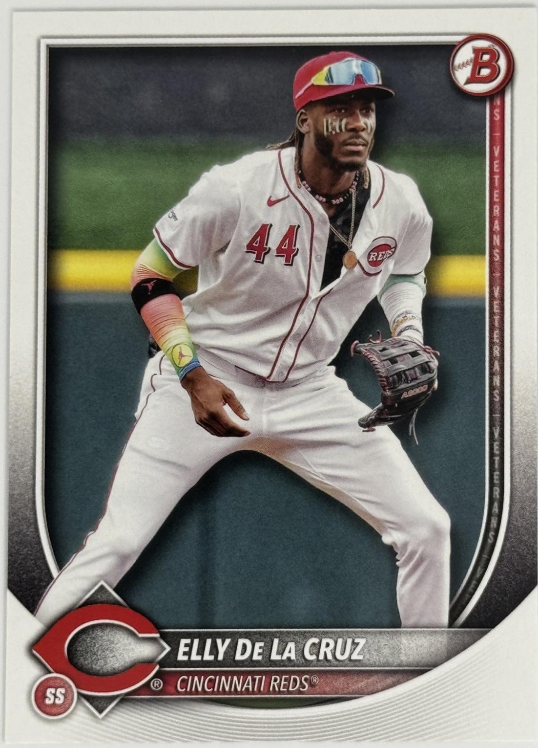 Elly De La Cruz #44 Baseball Cards 2025 Bowman