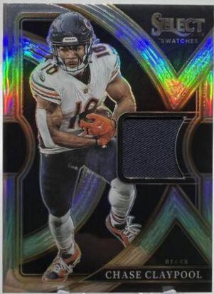 Chase Claypool #SS-16 Football Cards 2022 Panini Select Swatches Prizm