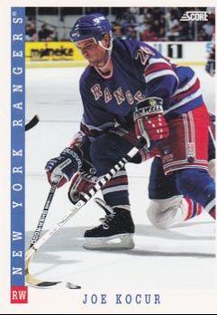 joe kocur #270 1993 Score Hockey