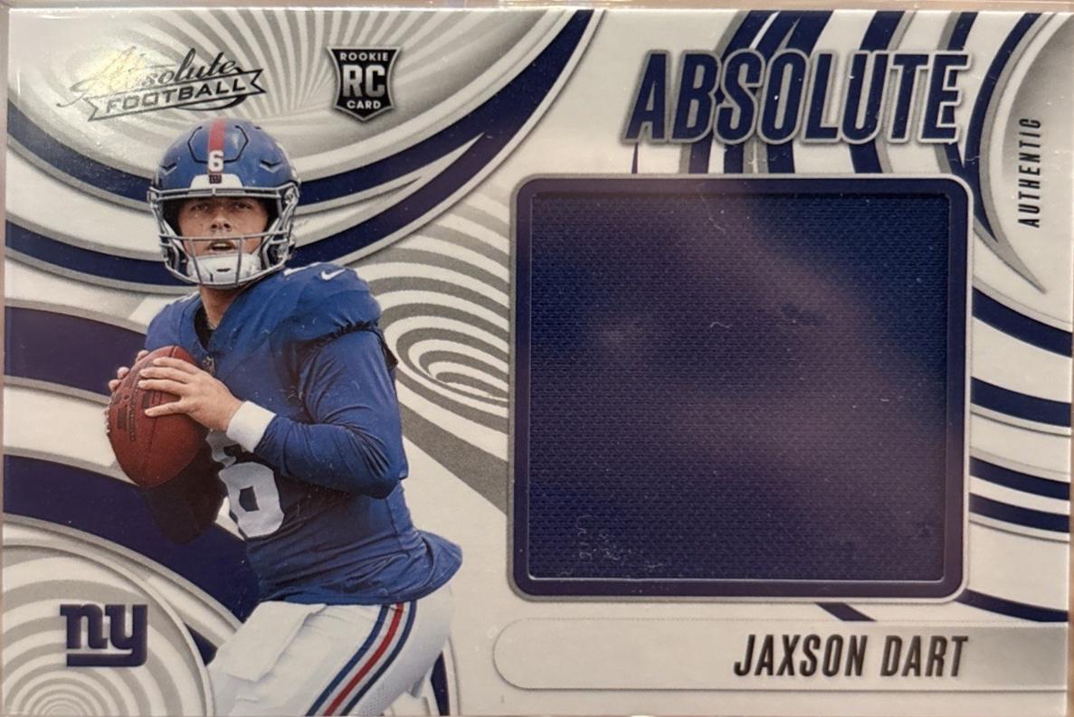 Jaxson Dart #AJ-JDT Prices | 2025 Panini Absolute Jumbo | Football