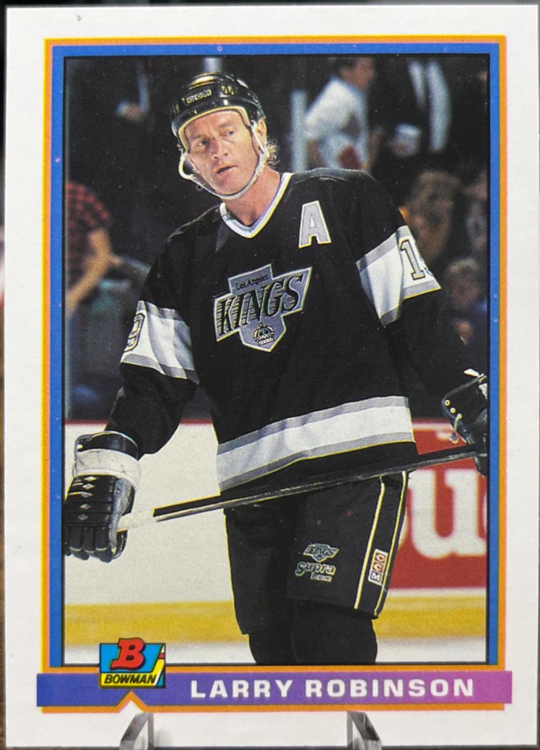 Larry Robinson #177 Hockey Cards 1991 Bowman