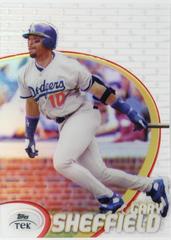 Gary Sheffield [Pattern 80] #29 Baseball Cards 1998 Topps Tek Prices