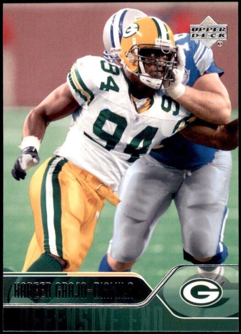 Kabeer Gbaja-Biamila #73 2004 Upper Deck Football