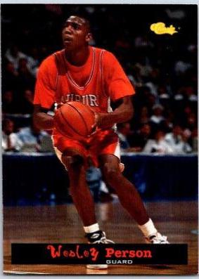 Wesley Person #8 Basketball Cards 1994 Classic Draft