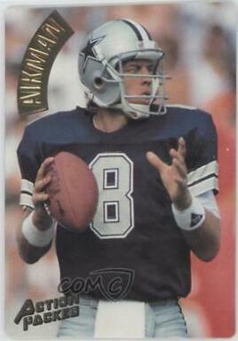 Troy Aikman #20 Football Cards 1994 Action Packed