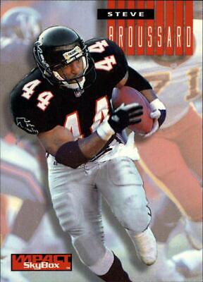 Steve Broussard #21 Football Cards 1994 Skybox Impact