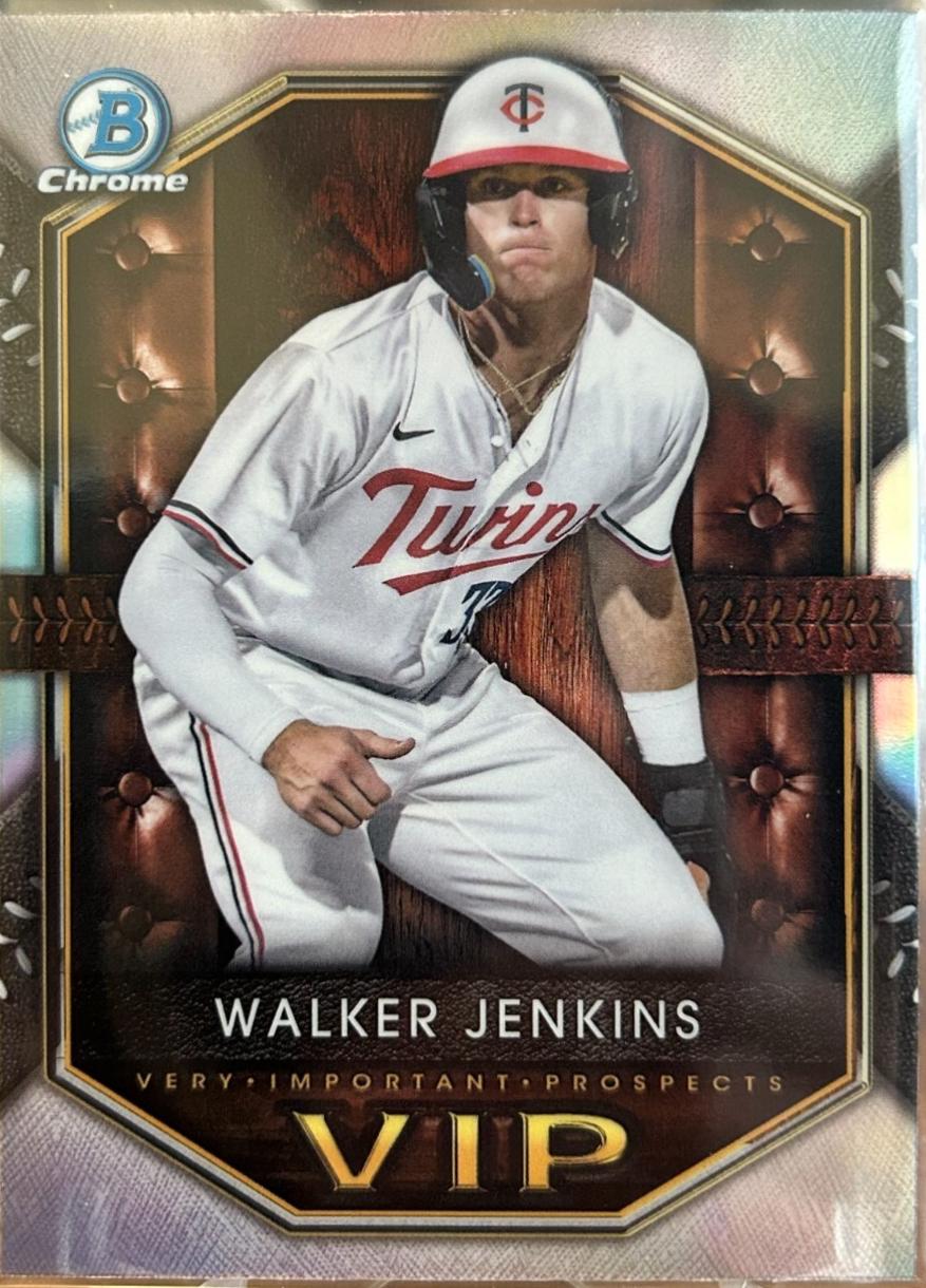 Walker Jenkins #VIP-16 Baseball Cards 2025 Bowman Very Important Prospects