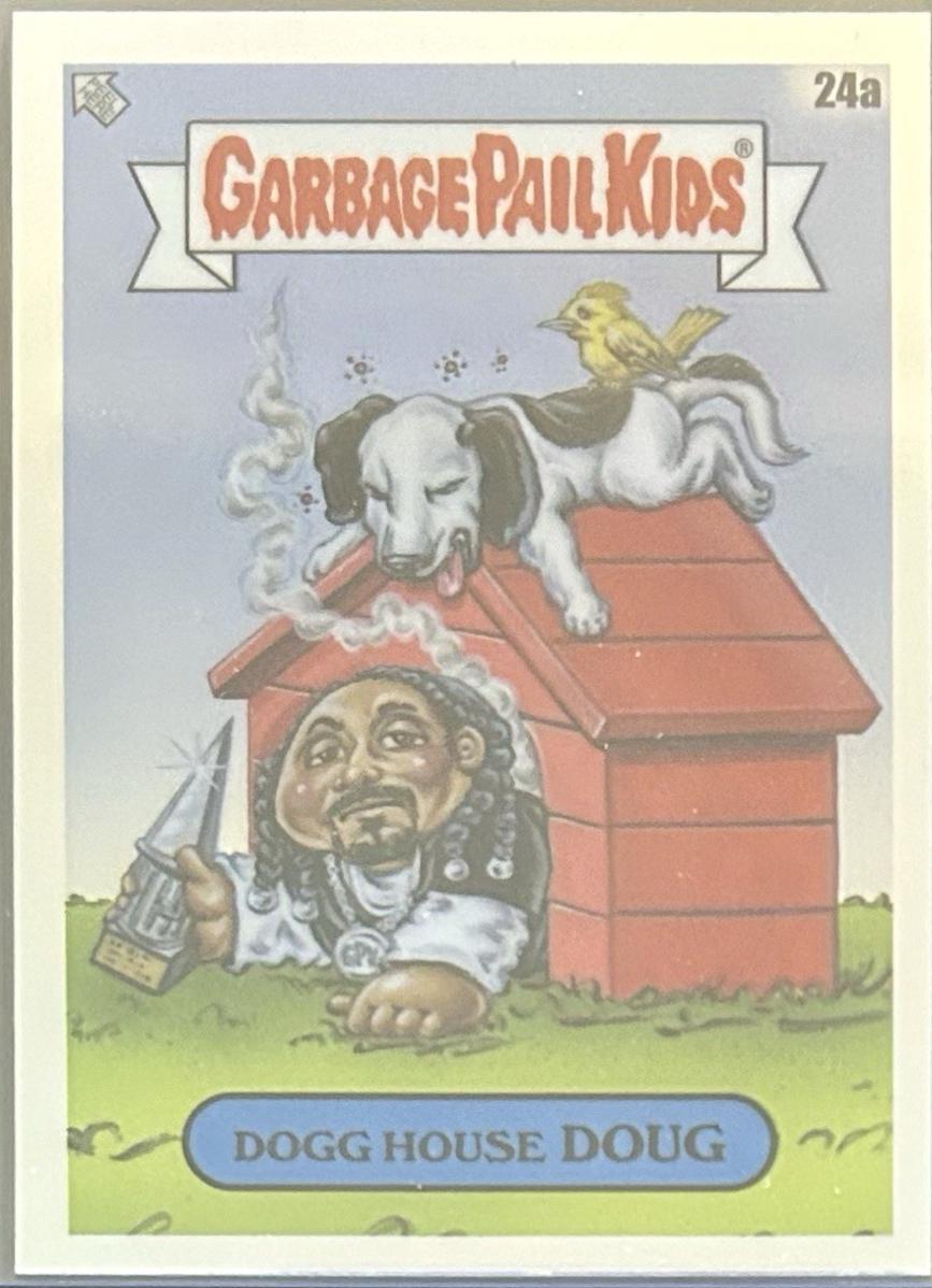 Dogg House Doug #24a 2024 Garbage Pail Kids Chrome Music Awards
