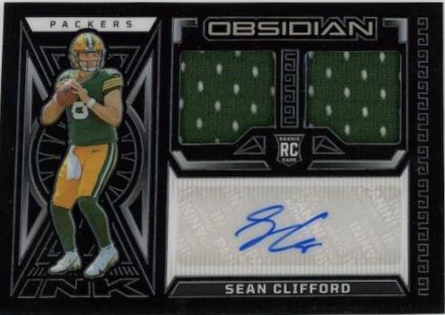 Sean Clifford #24 2023 Panini Obsidian Rookie Jersey Ink Football