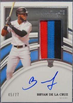 Bryan De La Cruz [Patch Autograph Jersey Number] #123