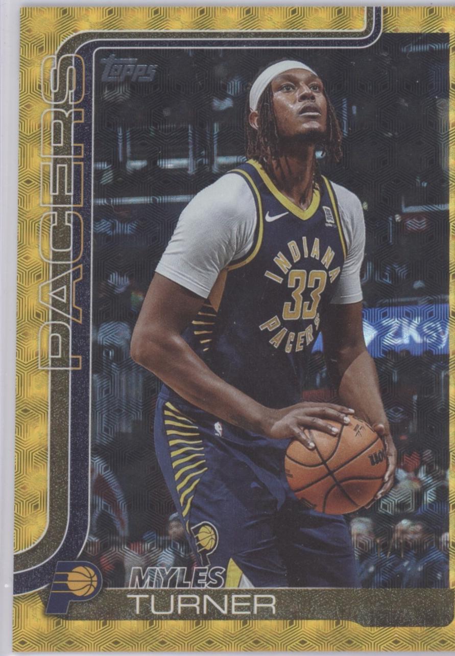 Myles Turner [Foilfractor] #49 Prices | 2025 Topps | Basketball Cards
