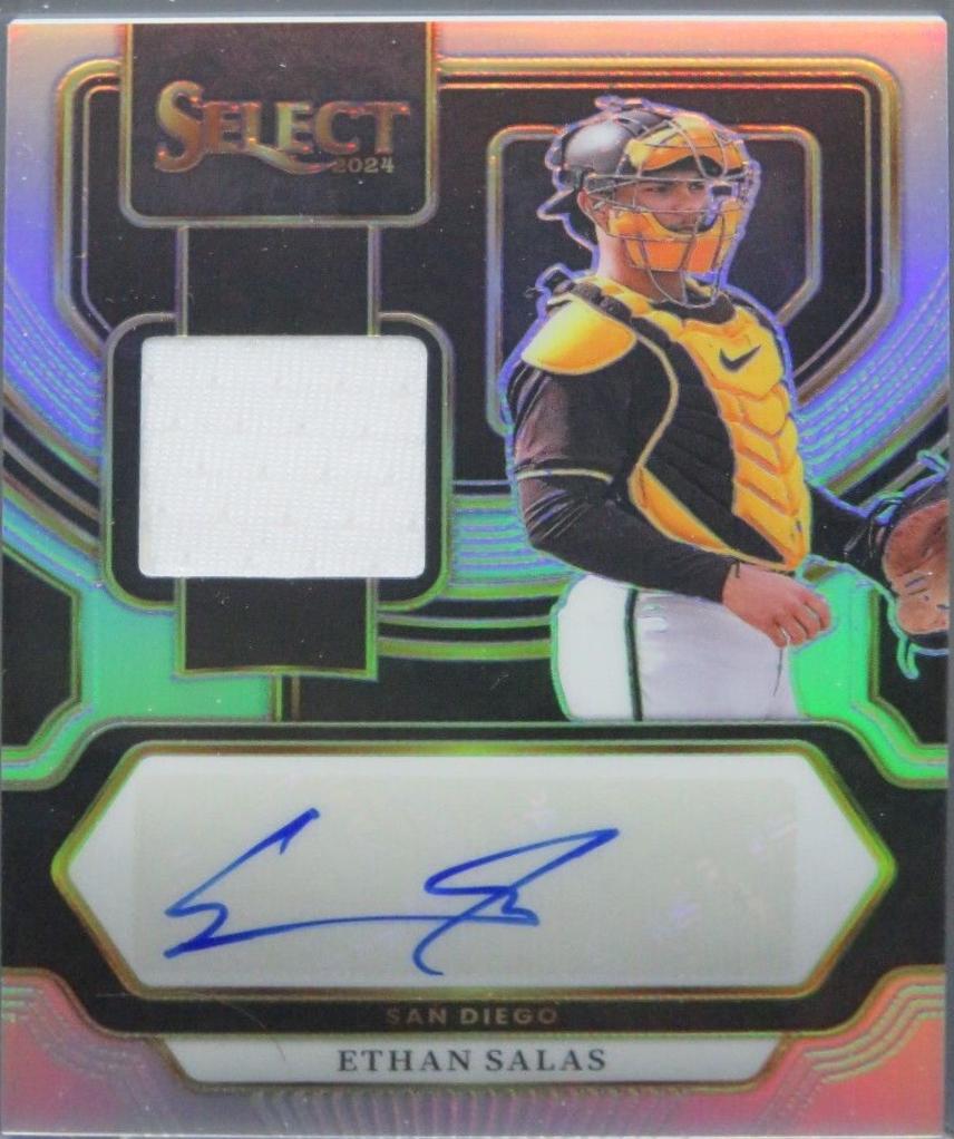 Ethan Salas #SIG-ES Baseball Cards 2024 Panini Select Signature
