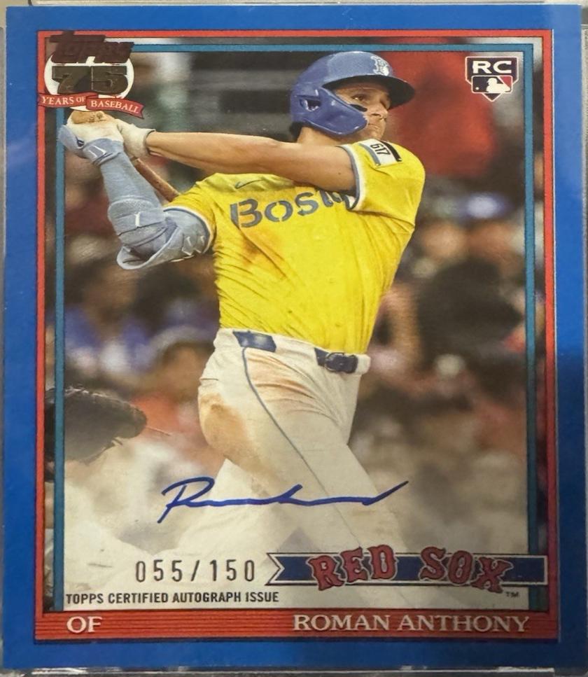 Roman Anthony [Blue Foil] #91A-RAN