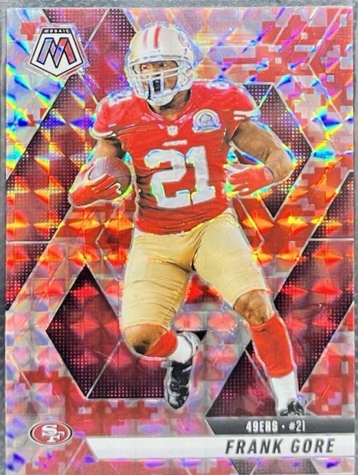 Frank Gore [Mosaic Camo Pink] #137 Prices | 2025 Panini Mosaic ...