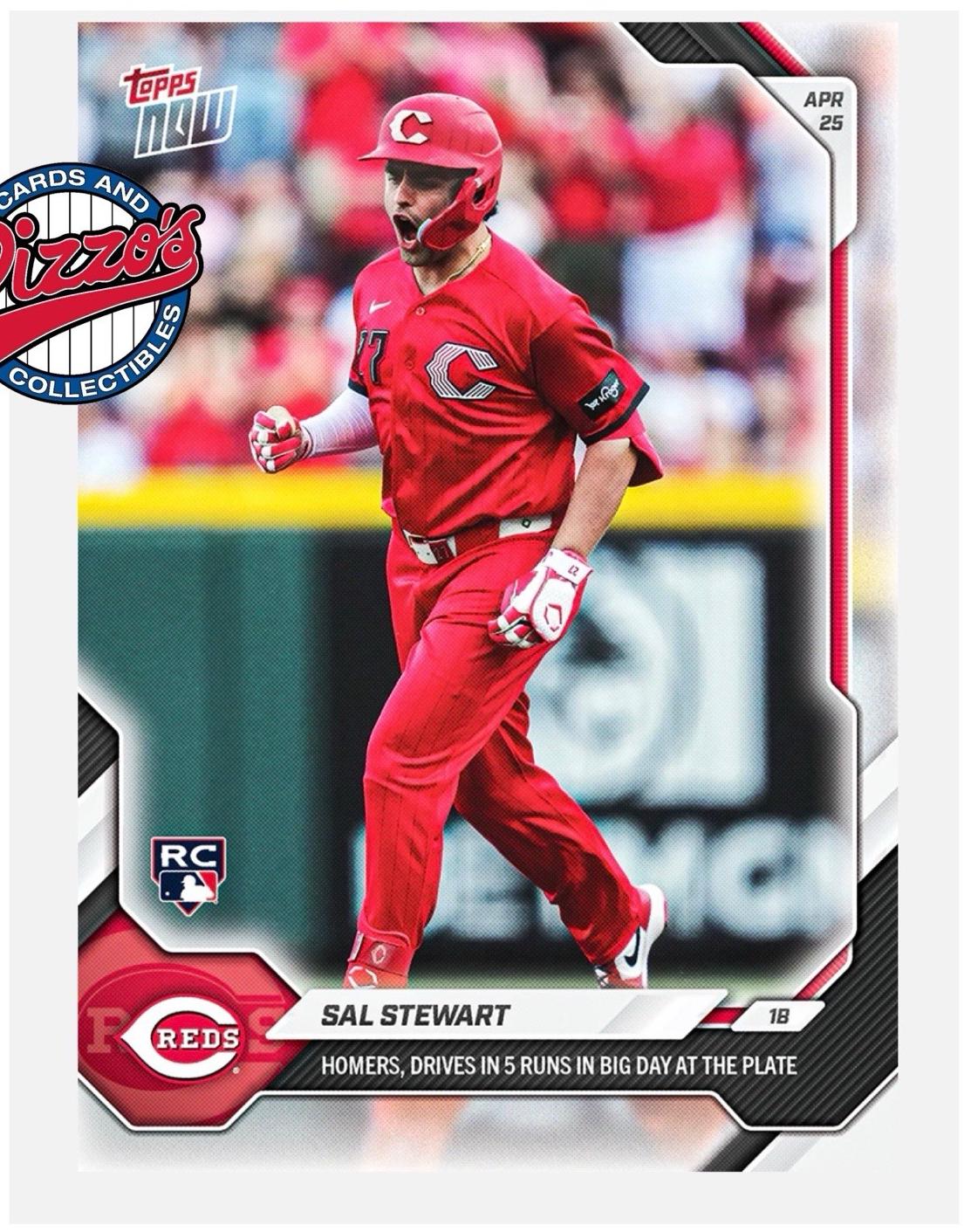 Sal Stewart #125 2026 Topps Now Baseball