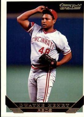 Dwayne Henry #29 Baseball Cards 1993 Topps Gold
