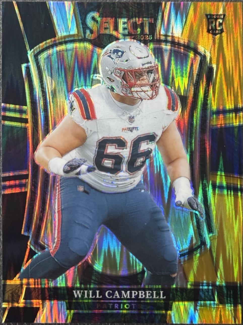 Will Campbell [Black Gold Prizm Shock] #179