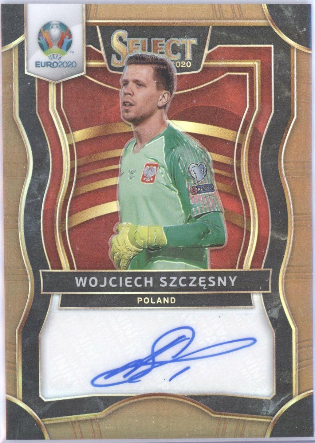 Wojciech Szczesny #SI-WSZ 2020 Panini Select UEFA Euro Signatures