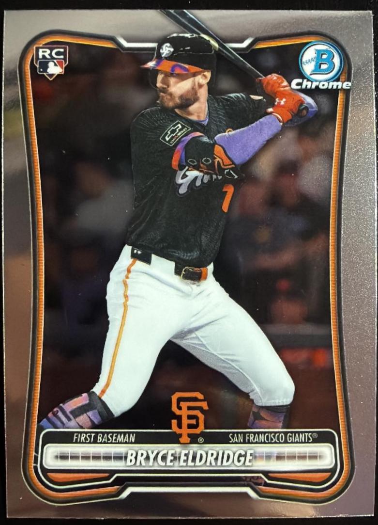Bryce Eldridge #78 2026 Bowman Chrome Baseball