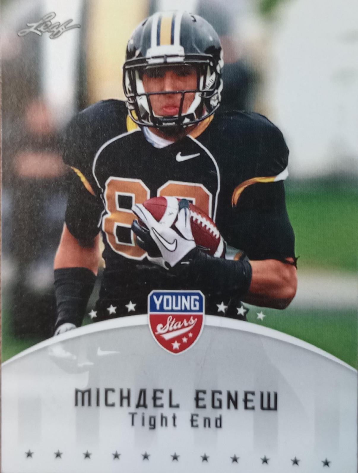 Michael Egnew #63 Football Cards 2012 Leaf Young Stars