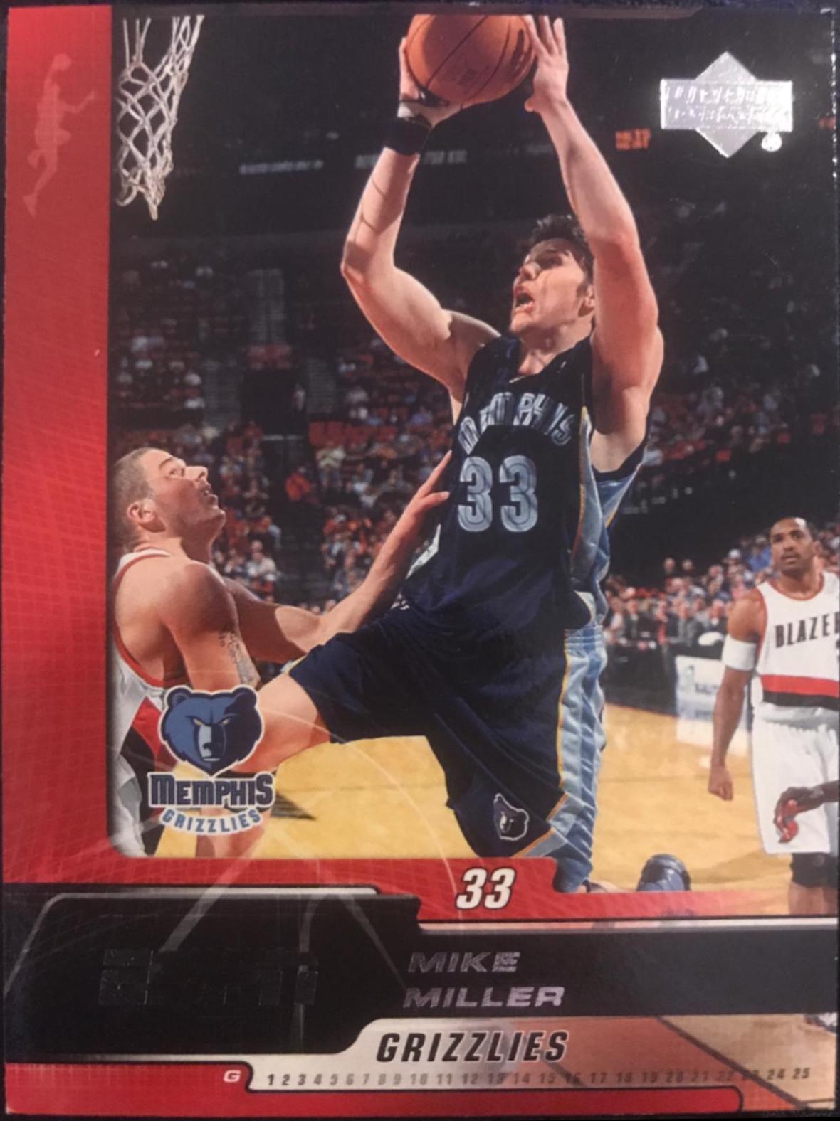 Mike Miller #40 Basketball Cards 2005 Upper Deck ESPN