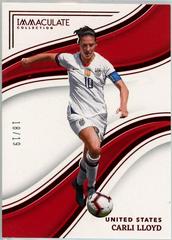 Carli Lloyd [Ruby] #252 Soccer Cards 2023 Panini Immaculate Prices