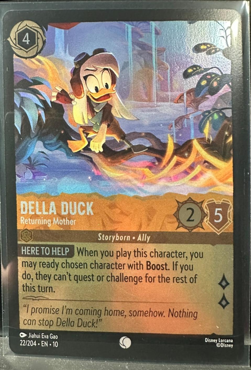 Della Duck - Returning Mother [Foil] #22 Prices | Lorcana Whispers in the  Well | Lorcana Cards