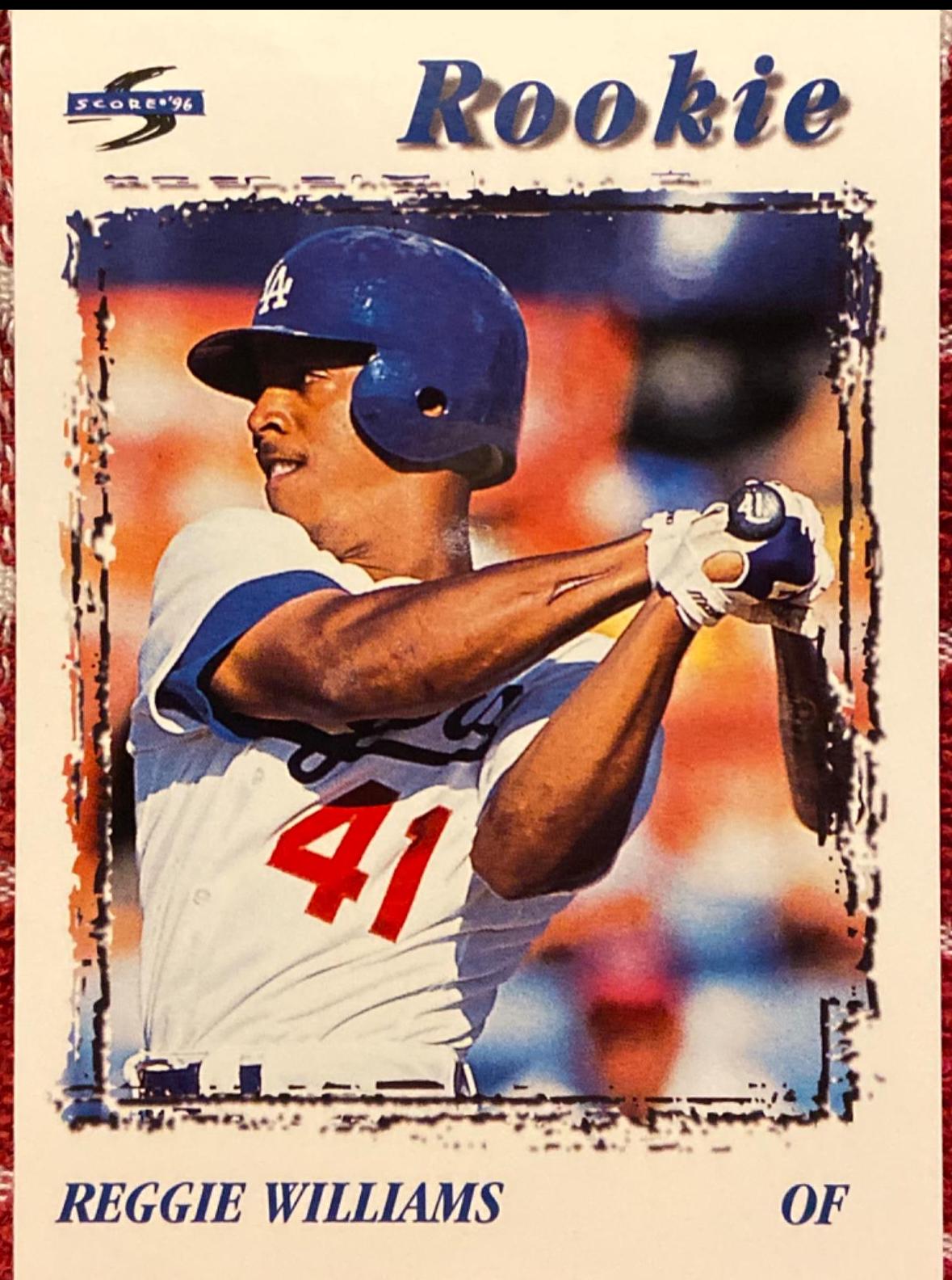 Reggie Williams #252 Baseball Cards 1996 Score