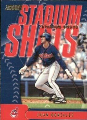 Juan Gonzalez #SS7 Baseball Cards 2002 Stadium Club Shots