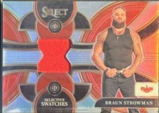 Braun Strowman #24 Wrestling Cards 2024 Panini Select WWE Selective Swatches