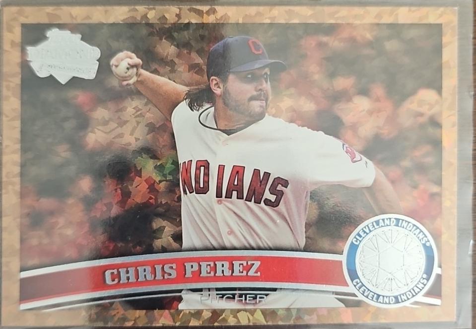 Chris Perez #159 Baseball Cards 2011 Topps Cognac Diamond Anniversary
