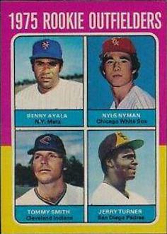 Rookie Outfielders #619 Baseball Cards 1975 Topps
