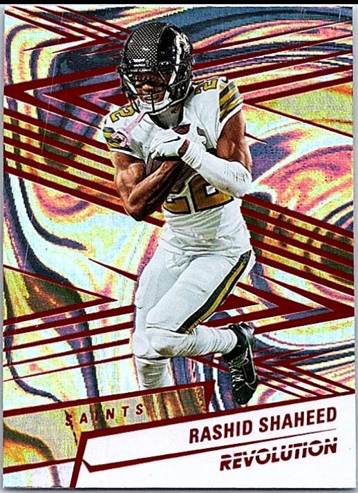 Rashid Shaheed [Red Swirl] #189 Prices | 2025 Panini Revolution ...