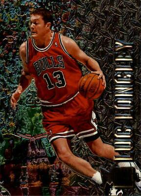 Luc Longley #13 Basketball Cards 1996 Fleer Metal
