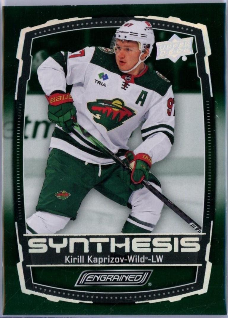 Kirill Kaprizov #S-13 Hockey Cards 2023 Upper Deck Engrained Synthesis