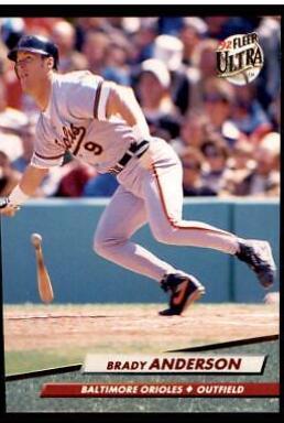 Brady Anderson #301 Baseball Cards 1992 Ultra